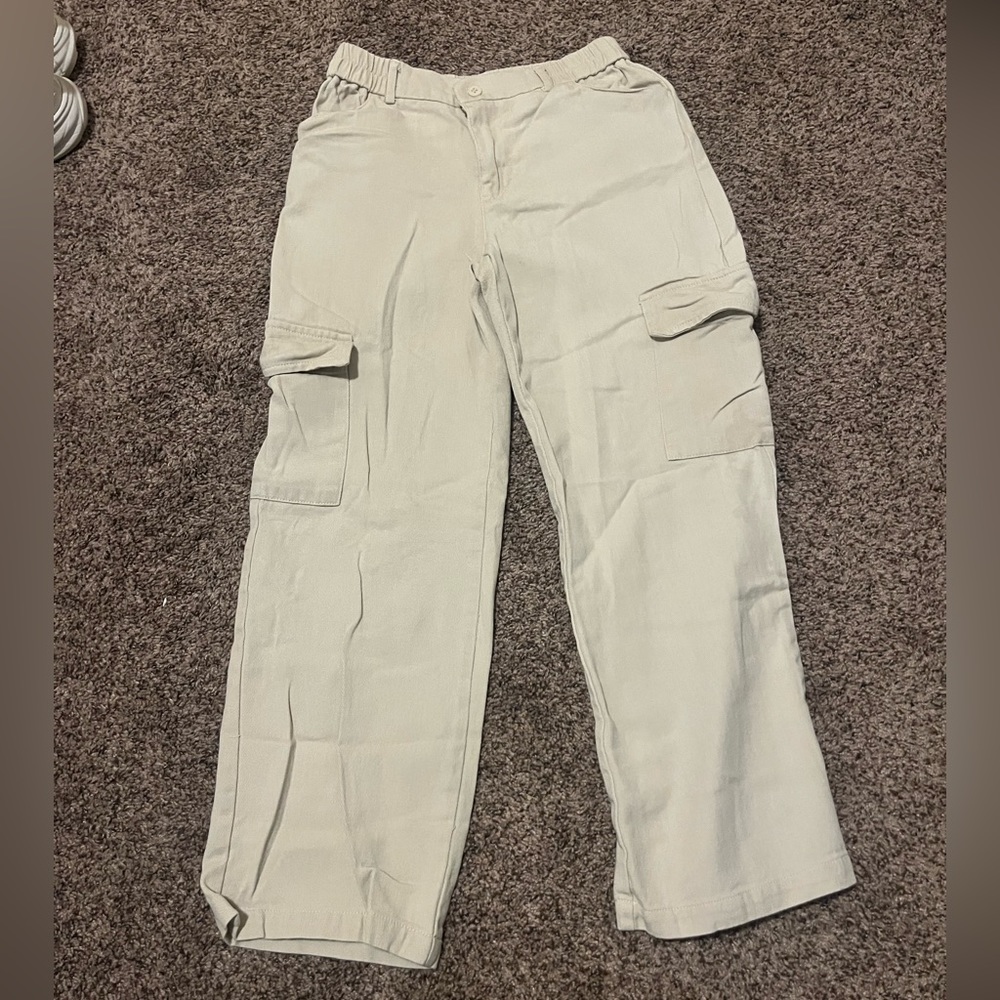 HYFVE Cream Colored Cargo Pants
